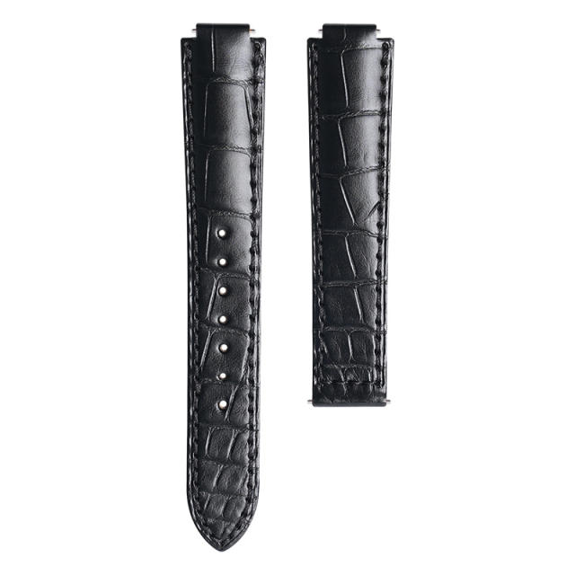 维瑞亚VAGENARI 美洲鳄鱼皮表带 适用于卡地亚蓝气球36mm