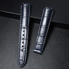 维瑞亚VAGENARI 美洲鳄鱼皮表带 适用于卡地亚蓝气球33mm