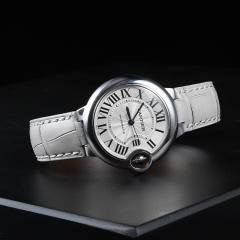 维瑞亚VAGENARI 美洲鳄鱼皮表带 适用于卡地亚蓝气球33mm