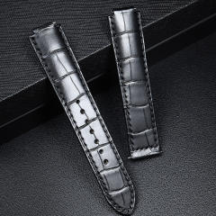 维瑞亚VAGENARI 美洲鳄鱼皮表带 适用于卡地亚蓝气球40mm