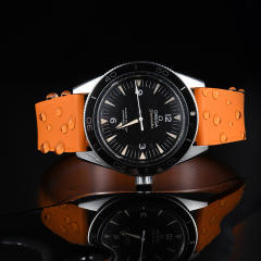 【速享大师】维瑞亚高质量平头通用橡胶表带款折叠扣18/19/20/21/22/23mm