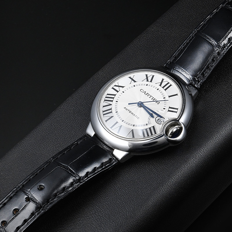 维瑞亚VAGENARI 美洲鳄鱼皮表带 适用于卡地亚蓝气球40mm