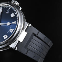 维瑞亚 橡胶表带适用于宝玑航海MARINE系列 5517