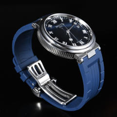 维瑞亚 橡胶表带适用于宝玑航海MARINE系列 5517