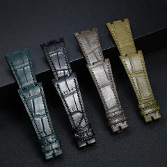 维瑞亚鳄鱼皮表带适配爱彼15400OR.15500OR.26239OR.26331OR.26240OR