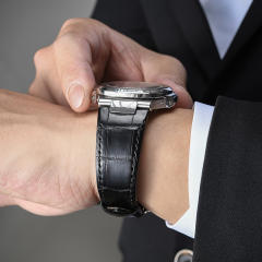 维瑞亚美洲鳄鱼皮表带适用于百达翡丽鹦鹉螺5711or.5712or.5726or.5980or铂金可配