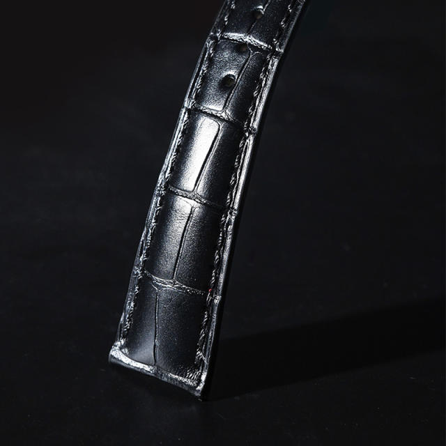 维瑞亚美洲鳄鱼皮表带适用于积家Master Control 39mm