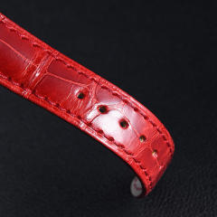 维瑞亚美洲鳄鱼皮表带适用于约会系列34mm