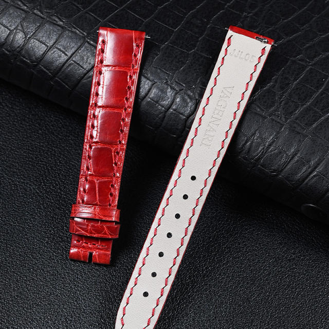 维瑞亚美洲鳄鱼皮表带适用于约会系列29mm