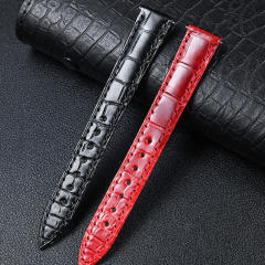 维瑞亚美洲鳄鱼皮表带适用于约会系列29mm