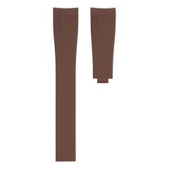 (弧形接口)维瑞亚橡胶表带适用于 劳力士游艇名仕37mm 268622