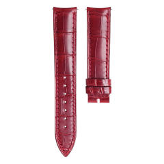 维瑞亚美洲鳄鱼皮表带适用于积家大师36mm