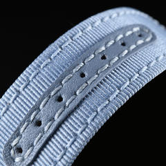 维瑞亚织物表带适用于积家  北宸系列42mm