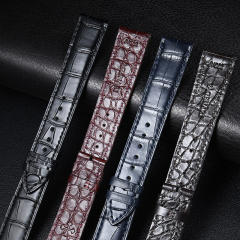 维瑞亚鳄鱼皮表带适用于江诗丹顿传承系列87172