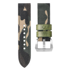 维瑞亚纯棉帆布表带 纯手工 适用于沛纳海40/42/44/47mm