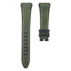 维瑞亚小牛皮间橡胶表带适用于法穆兰V32女款