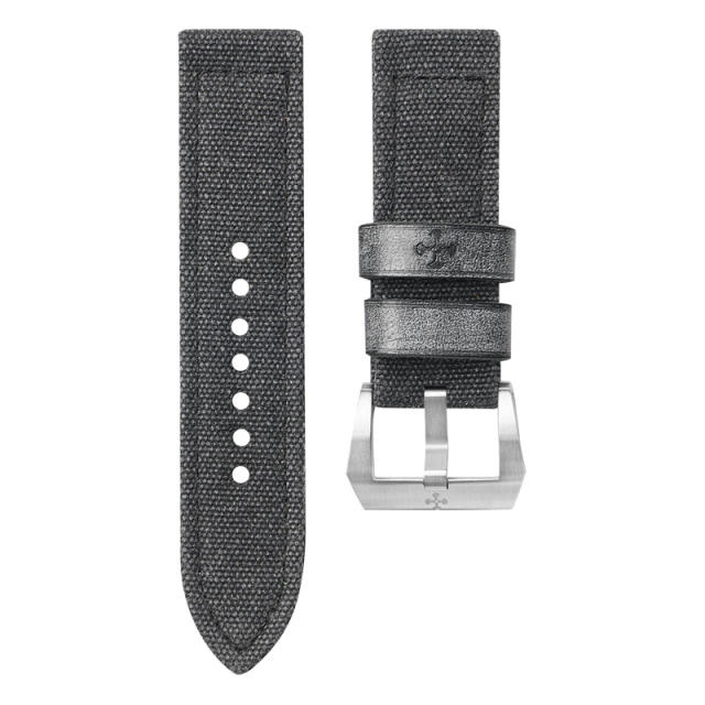 维瑞亚纯棉帆布表带 纯手工 适用于沛纳海40/42/44/47mm