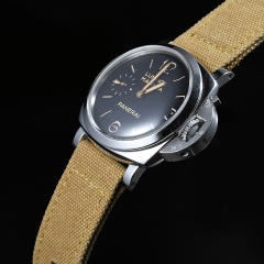 维瑞亚纯棉帆布表带 纯手工 适用于沛纳海40/42/44/47mm