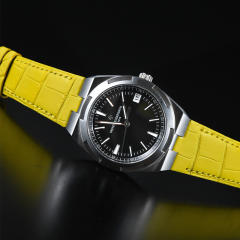 维瑞亚美洲鳄鱼皮表带适用于纵横四海4500V.5500V.7900V