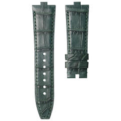 维瑞亚美洲鳄鱼皮表带适用于纵横四海4500V.5500V.7900V