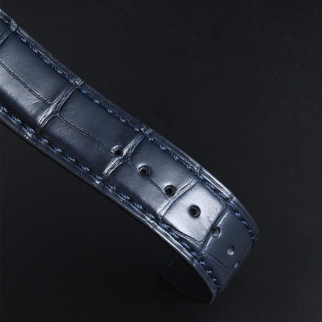 维瑞亚美洲鳄鱼皮表带适用于万国葡萄牙计时41mm