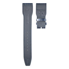 维瑞亚美洲鳄鱼皮表带适用于万国大飞46mm