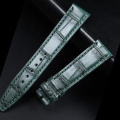 维瑞亚美洲鳄鱼皮表带适用于万国飞行员 IW324005 36mm