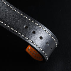 维瑞亚小牛皮表带适用于万国飞行员计时43mm
