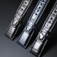 维瑞亚美洲鳄鱼皮表带适用于万国葡萄牙七天动能42.3mm