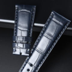 维瑞亚美洲鳄鱼皮表带适用于万国葡萄牙七天动能42.3mm