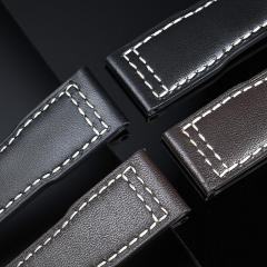 维瑞亚小牛皮表带适用于万国飞行员计时41mm