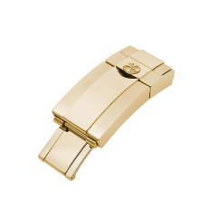 维瑞亚编织纹面橡胶表带适用于劳力士迪通拿126508含22K黄金头粒