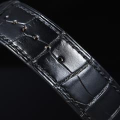 维瑞亚鳄鱼皮表带适用于伯爵Altiplano系列GOA36138