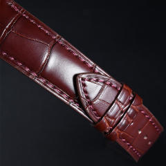 维瑞亚鳄鱼皮表带适用于伯爵Altiplano G0A36129