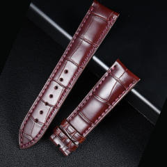 维瑞亚鳄鱼皮表带适用于伯爵Altiplano G0A36129