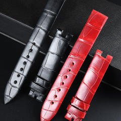 维瑞亚鳄鱼皮表带适用于那不勒斯皇后33mm 8928BR