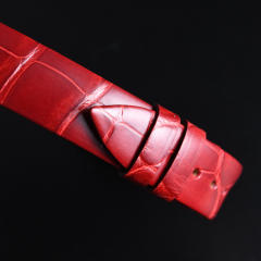 维瑞亚鳄鱼皮表带适用于那不勒斯皇后33mm 8928BR