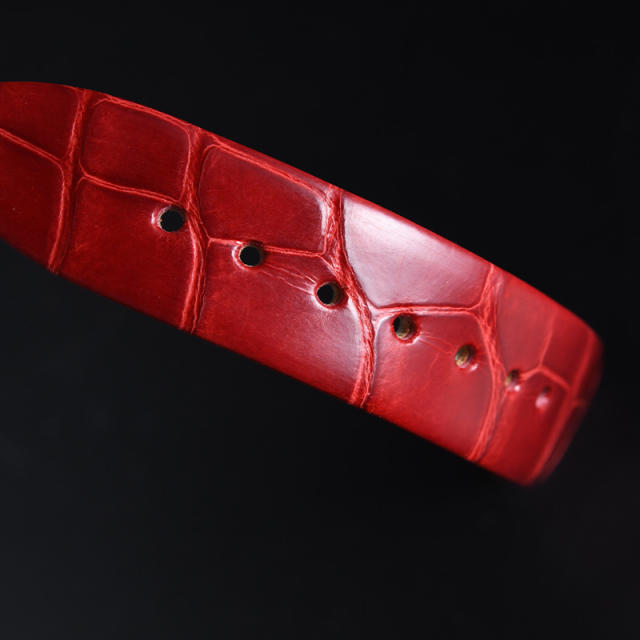维瑞亚鳄鱼皮表带适用于那不勒斯皇后33mm 8928BR