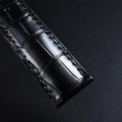 维瑞亚鳄鱼皮表带适用宝玑传世系列7097