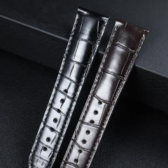 维瑞亚鳄鱼皮表带适用宝玑传世系列7097