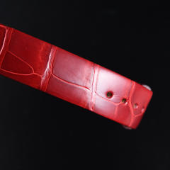 维瑞亚鳄鱼皮表带适用于那不勒斯皇后33mm 8928BR