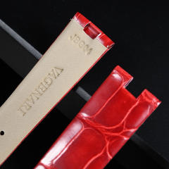 维瑞亚鳄鱼皮表带适用于那不勒斯皇后36mm8918.8908.8939BB.