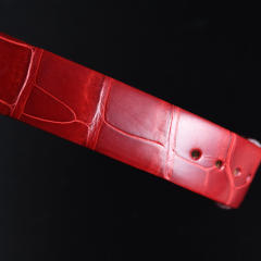 维瑞亚鳄鱼皮表带适用于那不勒斯皇后36mm8918.8908.8939BB.