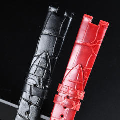 维瑞亚鳄鱼皮表带适用于那不勒斯皇后36mm8918.8908.8939BB.