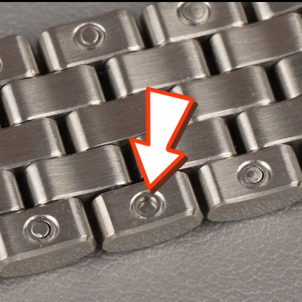 如何拆卸万国马克20的钢带节