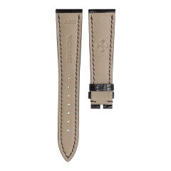 维瑞亚鳄鱼皮表带适用宝玑经典系列陀飞轮5335