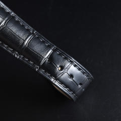 维瑞亚鳄鱼皮表带适用宝玑经典系列陀飞轮5335