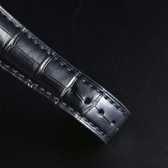 维瑞亚鳄鱼皮表带适用宝珀经典系列38mm 6224