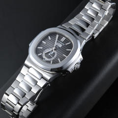 维瑞亚不锈钢表带适配百达翡丽鹦鹉螺5726