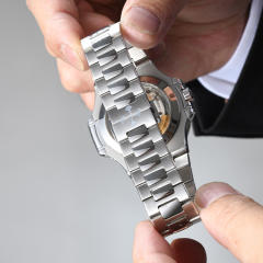 维瑞亚不锈钢表带适配百达翡丽鹦鹉螺5726